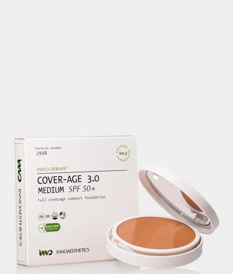 Innoaesthetics Cover-Age 3.0 SPF50+ - Fondotinta protezione solare - 12g Innoaesthetics Cover-Age 3.0 SPF50+ - Fondotinta protezione solare - 12g