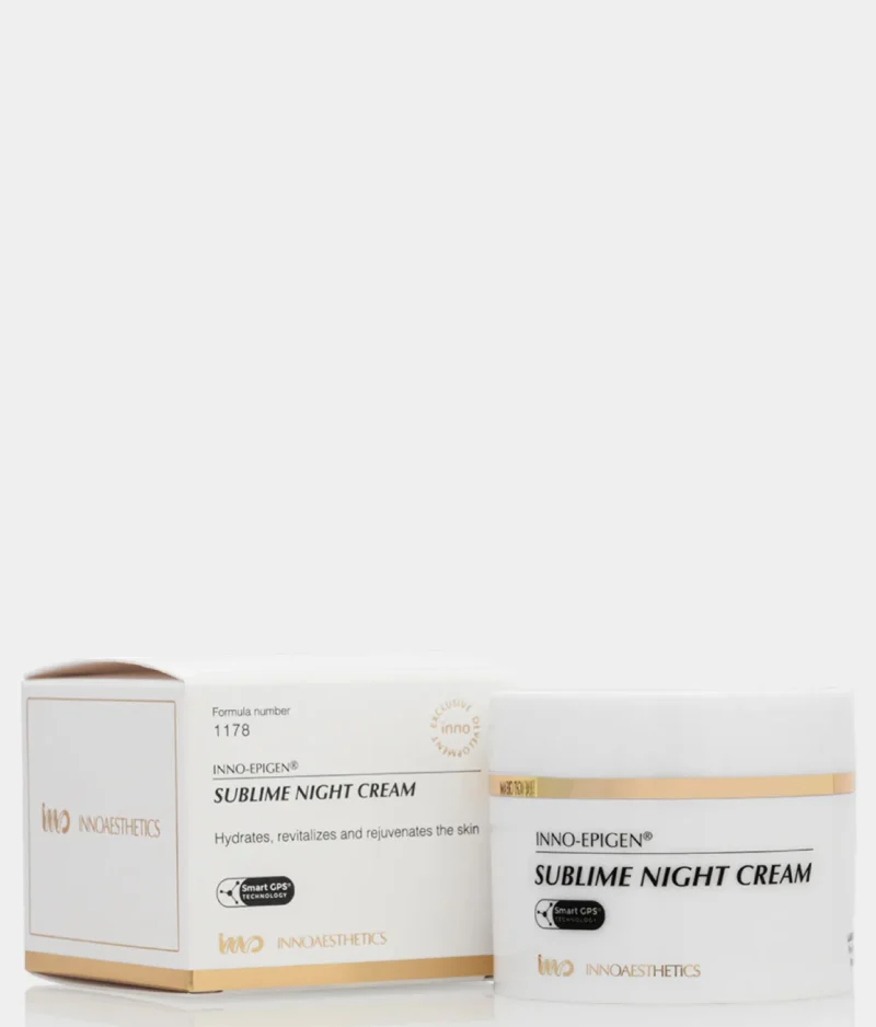 Innoaesthetics Sublime Night Cream - Crema antirughe epigenetica notte - 50ml Innoaesthetics Sublime Night Cream - Crema antirughe epigenetica notte - 50ml