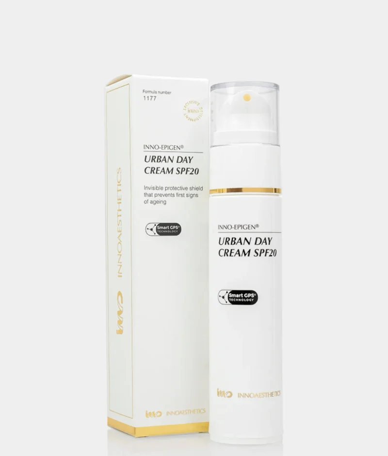 Innoaesthetics Urban Day Cream SPF20 - Crema antirughe epigenetica giorno - 50g Innoaesthetics Urban Day Cream SPF20 - Crema antirughe epigenetica giorno - 50g
