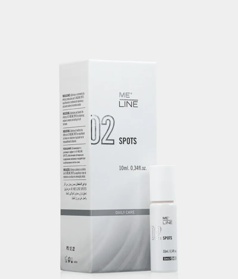 Meline 02 Spots - Gel depigmentante lentigo solari - 10ml Meline 02 Spots - Gel depigmentante lentigo solari - 10ml